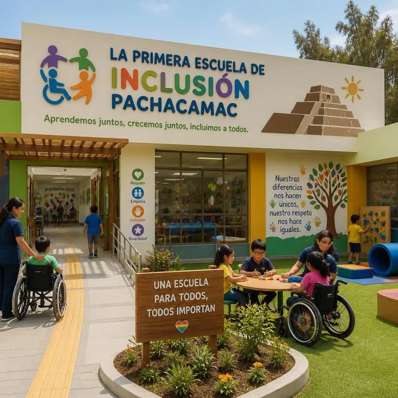 Primeros colegios de inclusión para niños con necesidades educativas especiales — Educación