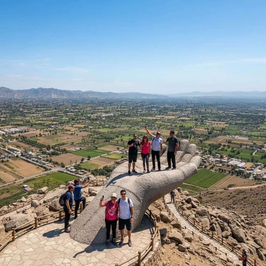 La Gran Mano de Pachacámac — Turismo